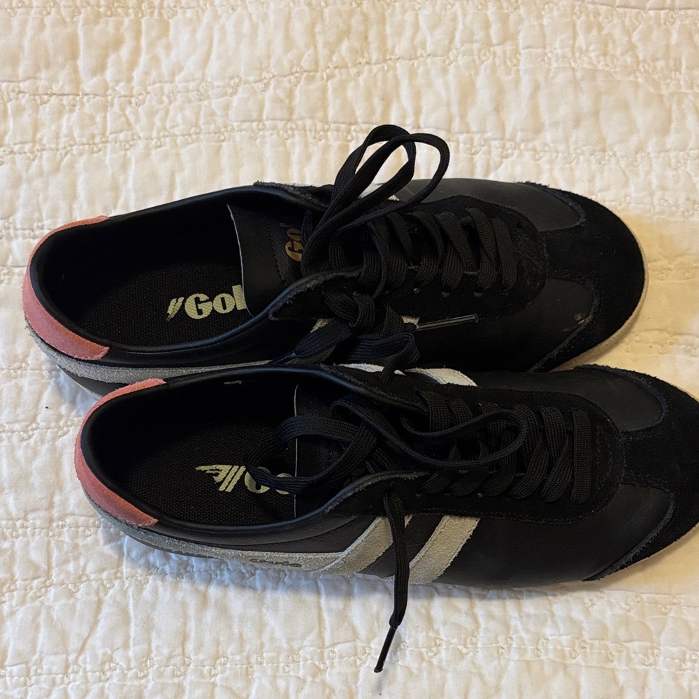 Gola Black and Pink Women's Sneakers